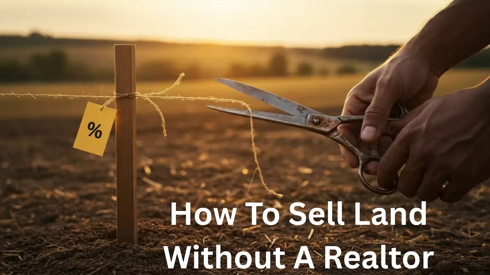 How to Sell Land Without a Realtor